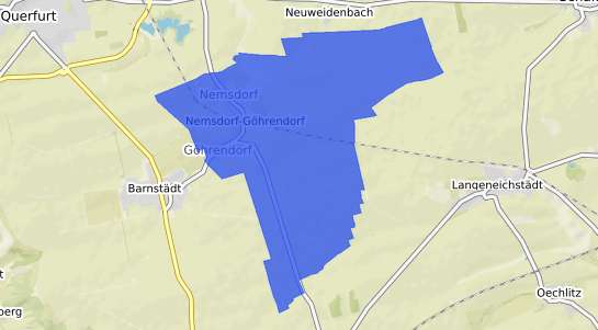 Bodenrichtwertkarte Nemsdorf Goehrendorf
